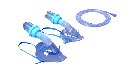 NEBULIZER MASK ROTATING CONNECTOR